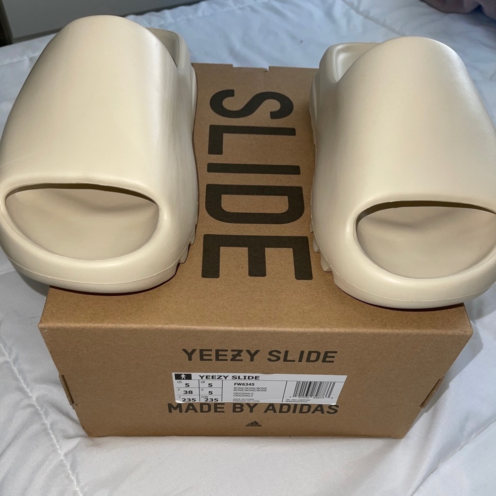 Yeezy bone slides